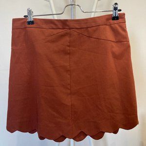 Asos Burnt Orange Mini Skirt (M)